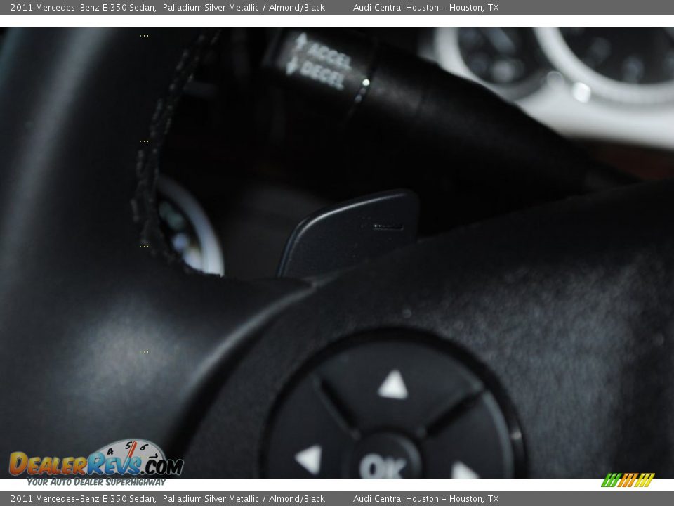 2011 Mercedes-Benz E 350 Sedan Palladium Silver Metallic / Almond/Black Photo #31
