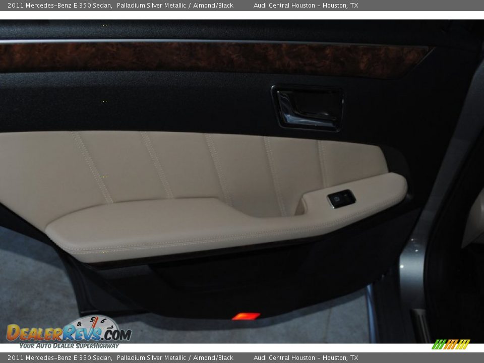 2011 Mercedes-Benz E 350 Sedan Palladium Silver Metallic / Almond/Black Photo #34