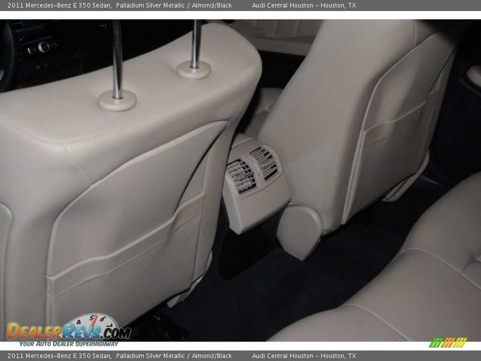 2011 Mercedes-Benz E 350 Sedan Palladium Silver Metallic / Almond/Black Photo #36