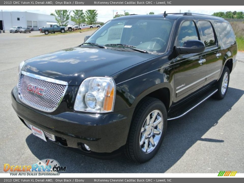 2013 GMC Yukon XL Denali AWD Onyx Black / Ebony Photo #1