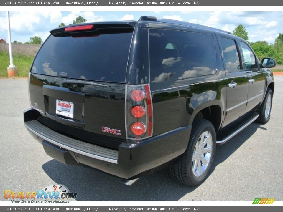 2013 GMC Yukon XL Denali AWD Onyx Black / Ebony Photo #5