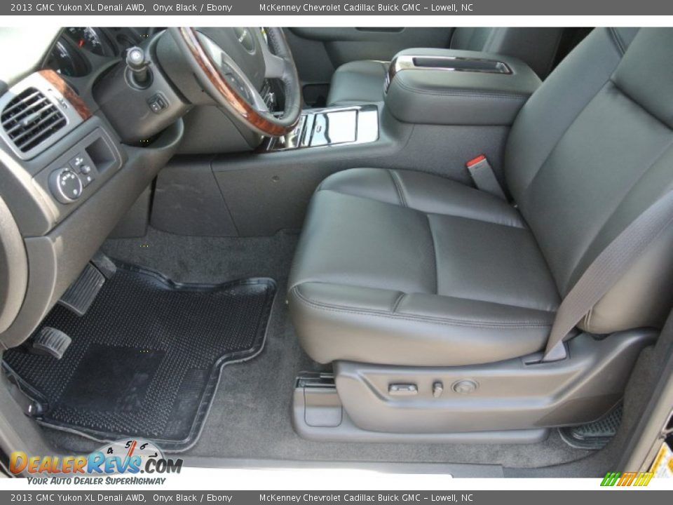 2013 GMC Yukon XL Denali AWD Onyx Black / Ebony Photo #8