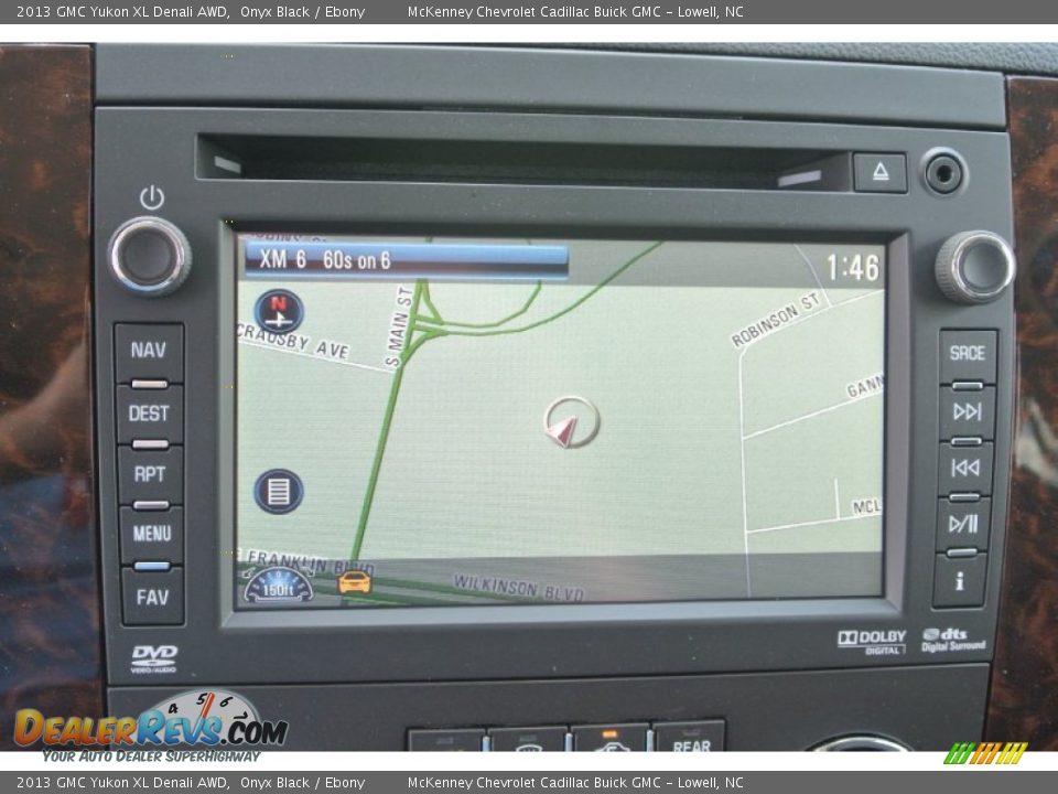 2013 GMC Yukon XL Denali AWD Onyx Black / Ebony Photo #13