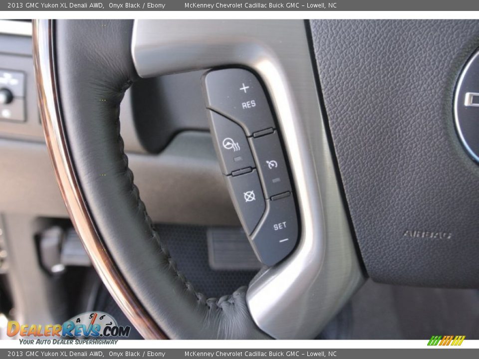 2013 GMC Yukon XL Denali AWD Onyx Black / Ebony Photo #14