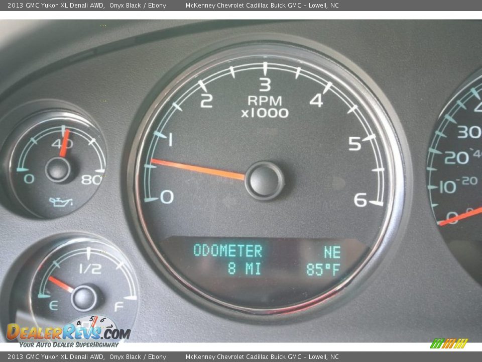 2013 GMC Yukon XL Denali AWD Onyx Black / Ebony Photo #15