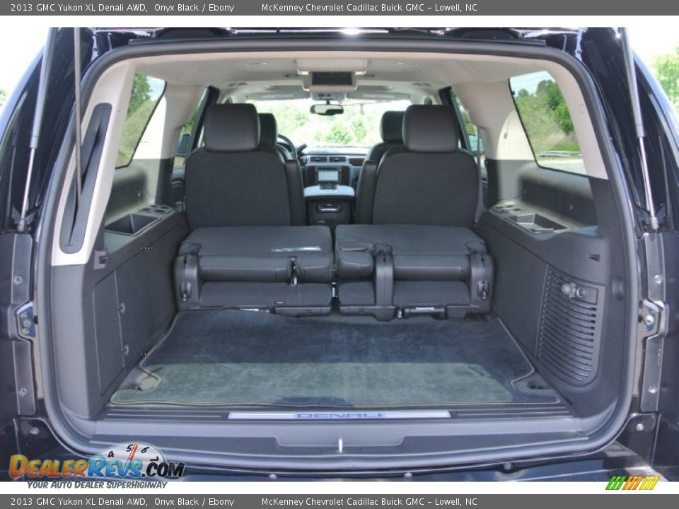 2013 GMC Yukon XL Denali AWD Onyx Black / Ebony Photo #19