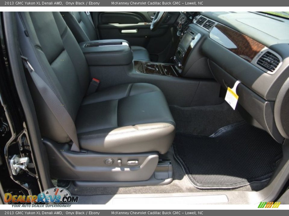 2013 GMC Yukon XL Denali AWD Onyx Black / Ebony Photo #21