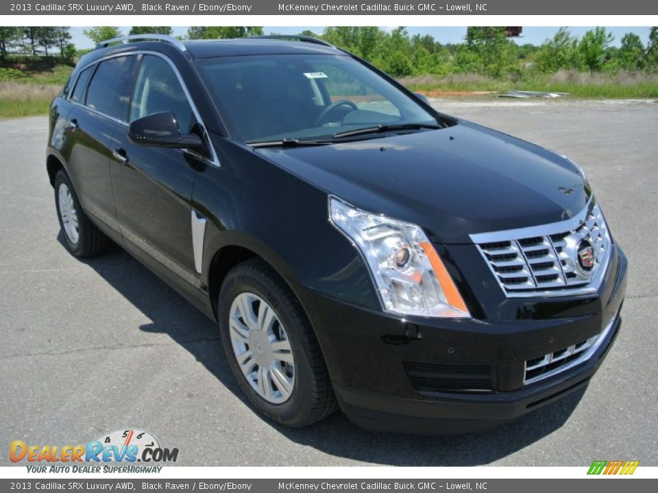 2013 Cadillac SRX Luxury AWD Black Raven / Ebony/Ebony Photo #2