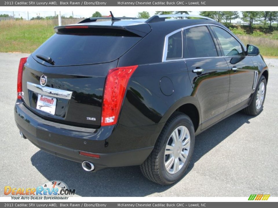 2013 Cadillac SRX Luxury AWD Black Raven / Ebony/Ebony Photo #5