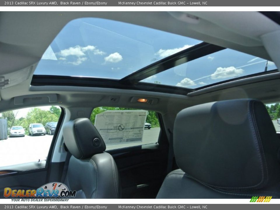 2013 Cadillac SRX Luxury AWD Black Raven / Ebony/Ebony Photo #8