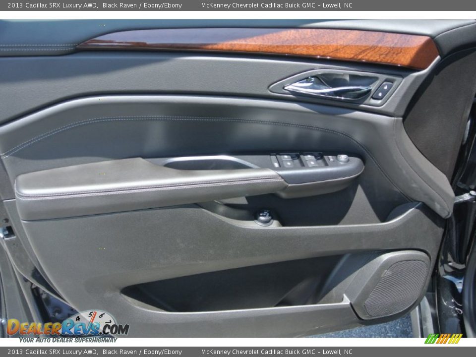 2013 Cadillac SRX Luxury AWD Black Raven / Ebony/Ebony Photo #9
