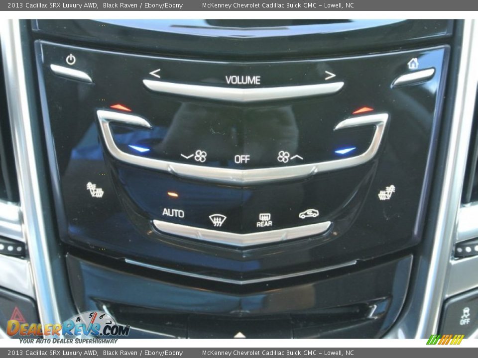 2013 Cadillac SRX Luxury AWD Black Raven / Ebony/Ebony Photo #12