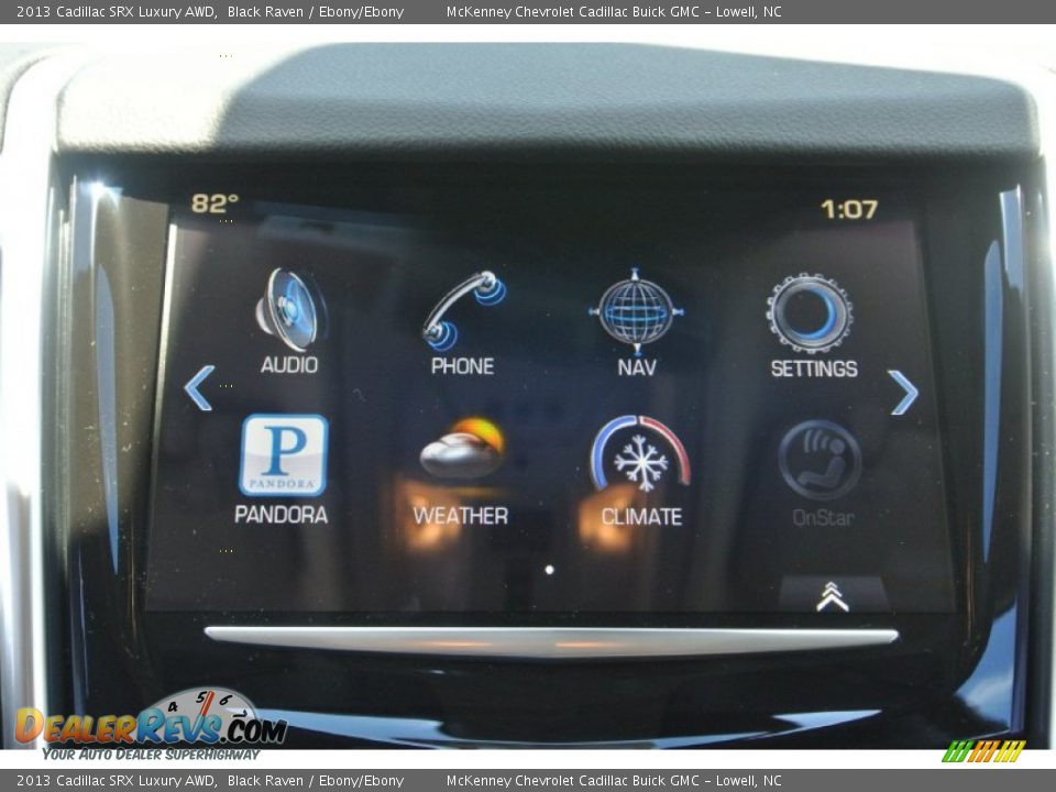 2013 Cadillac SRX Luxury AWD Black Raven / Ebony/Ebony Photo #13