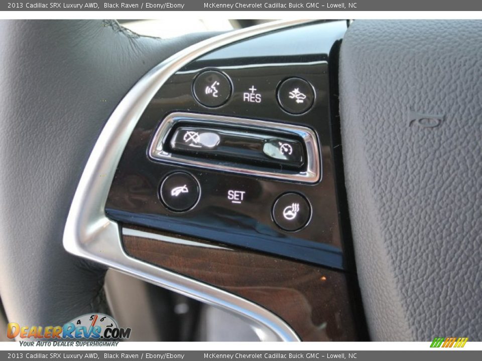 2013 Cadillac SRX Luxury AWD Black Raven / Ebony/Ebony Photo #14