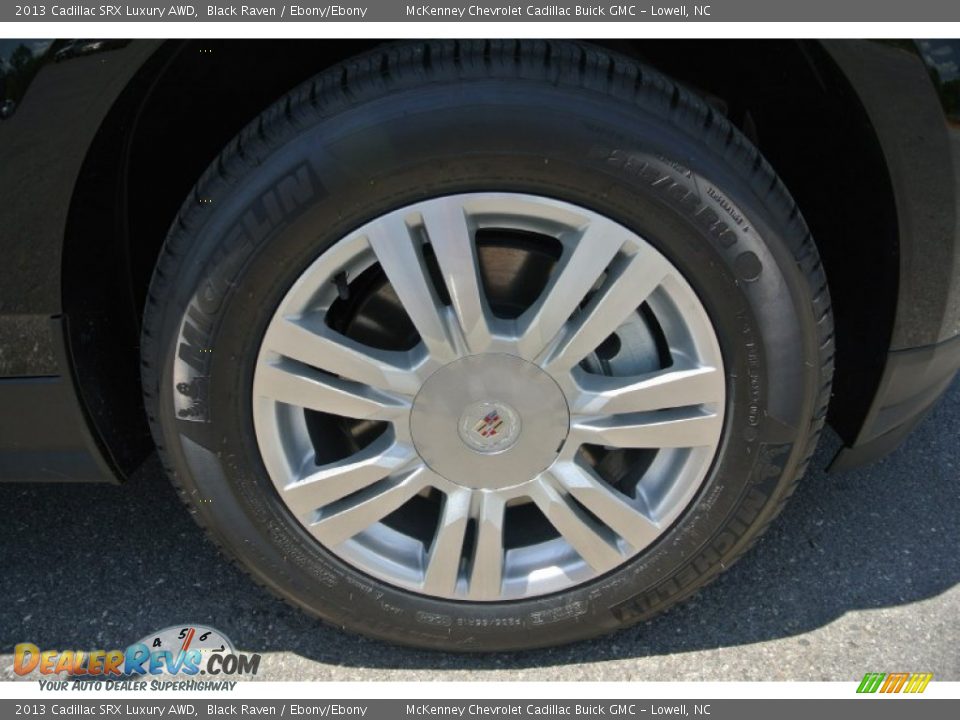 2013 Cadillac SRX Luxury AWD Black Raven / Ebony/Ebony Photo #20