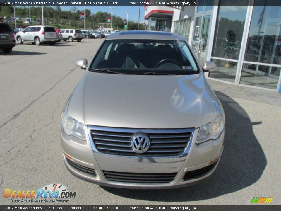 2007 Volkswagen Passat 2.0T Sedan Wheat Beige Metallic / Black Photo #4