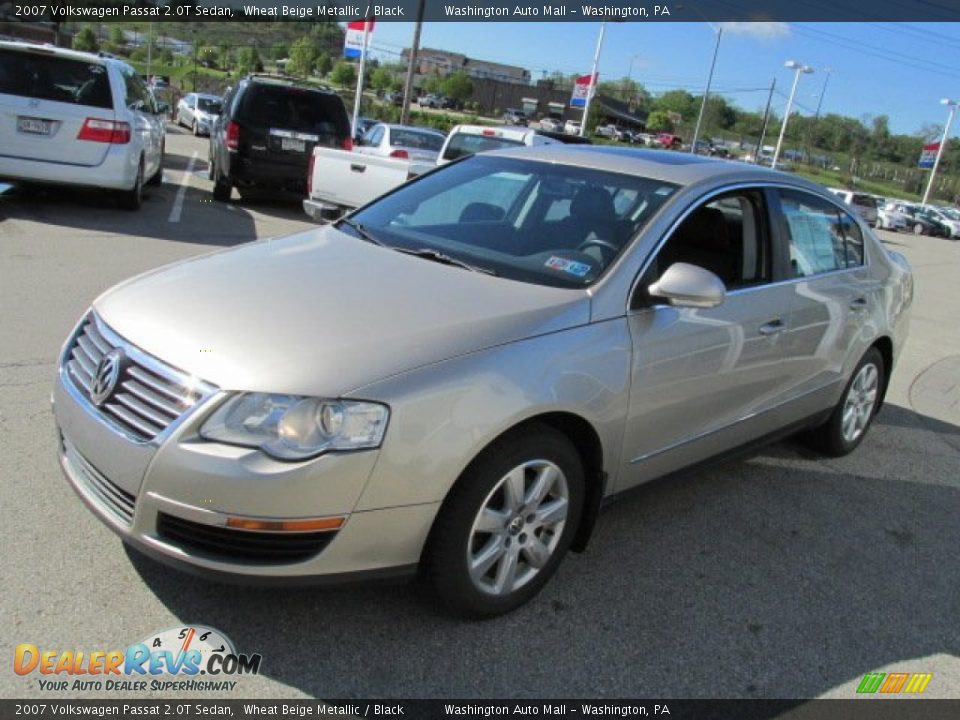 2007 Volkswagen Passat 2.0T Sedan Wheat Beige Metallic / Black Photo #5