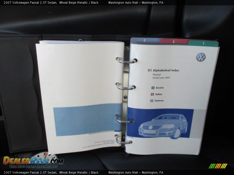 2007 Volkswagen Passat 2.0T Sedan Wheat Beige Metallic / Black Photo #17