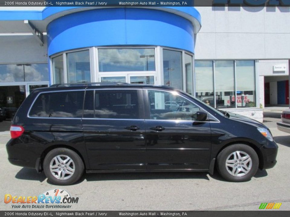 2006 Honda Odyssey EX-L Nighthawk Black Pearl / Ivory Photo #2