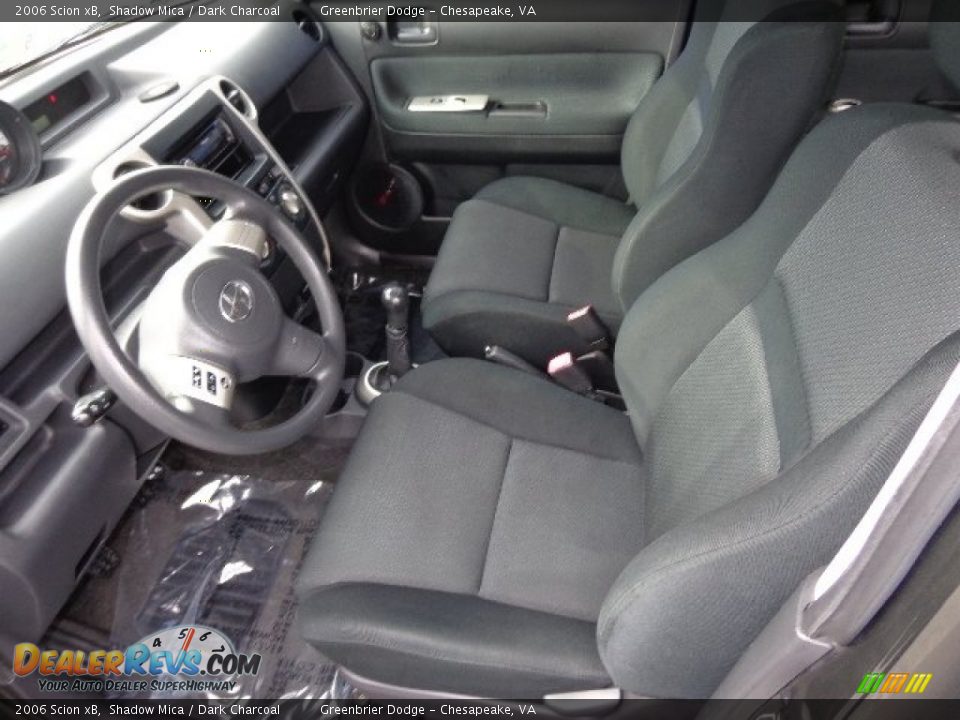 Dark Charcoal Interior - 2006 Scion xB  Photo #11