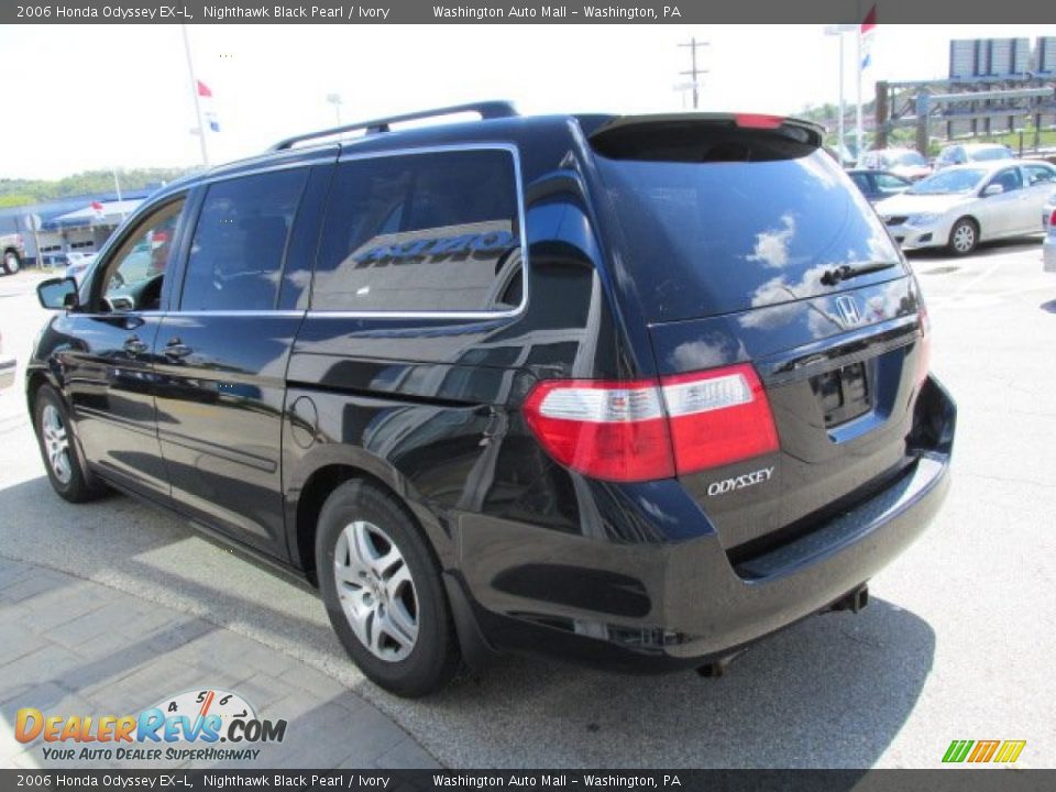 2006 Honda Odyssey EX-L Nighthawk Black Pearl / Ivory Photo #6