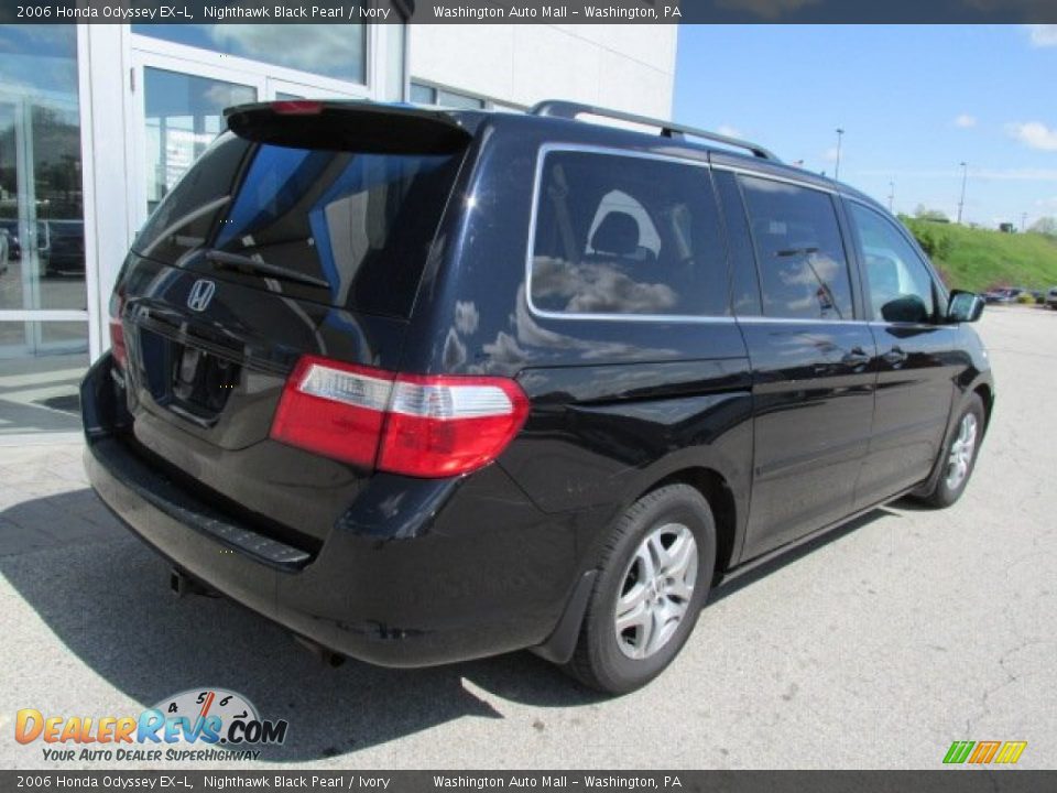 2006 Honda Odyssey EX-L Nighthawk Black Pearl / Ivory Photo #8