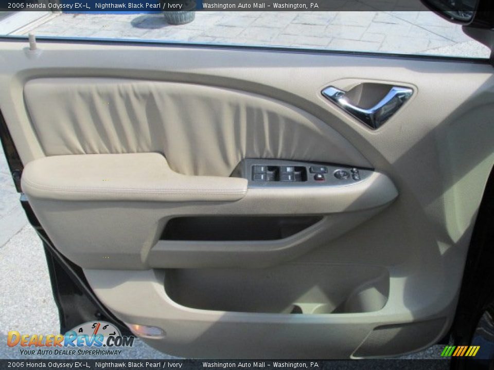2006 Honda Odyssey EX-L Nighthawk Black Pearl / Ivory Photo #13