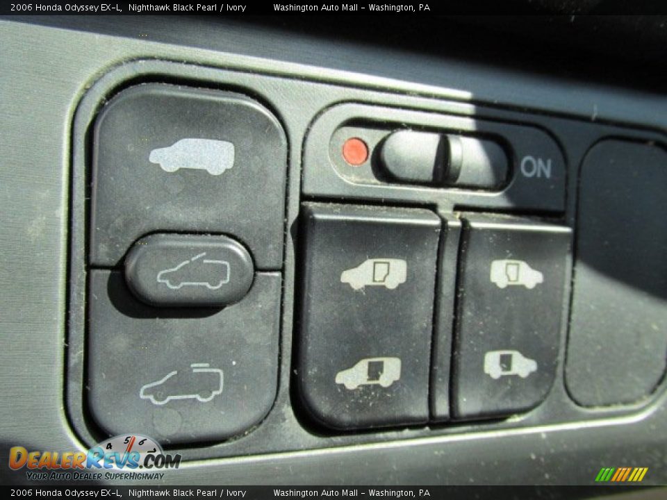 2006 Honda Odyssey EX-L Nighthawk Black Pearl / Ivory Photo #15