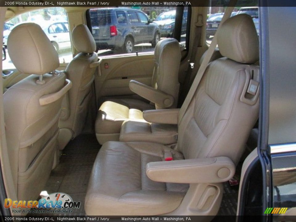 2006 Honda Odyssey EX-L Nighthawk Black Pearl / Ivory Photo #16