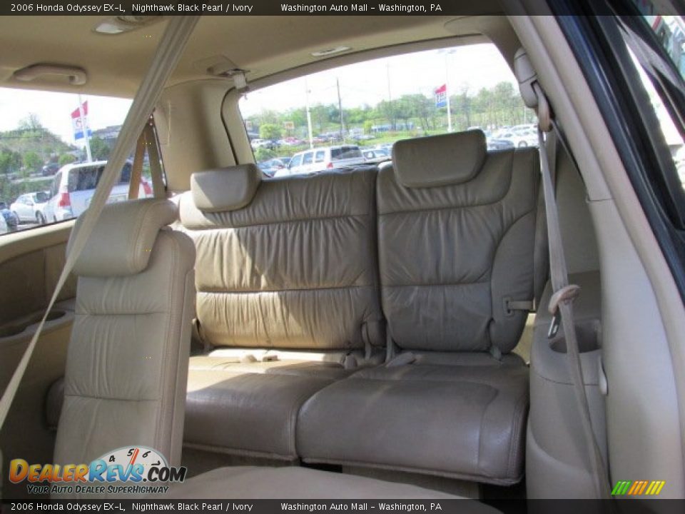 2006 Honda Odyssey EX-L Nighthawk Black Pearl / Ivory Photo #17