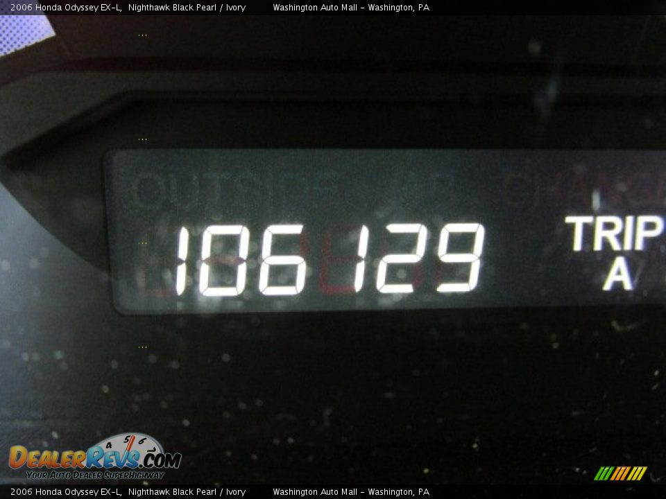 2006 Honda Odyssey EX-L Nighthawk Black Pearl / Ivory Photo #20