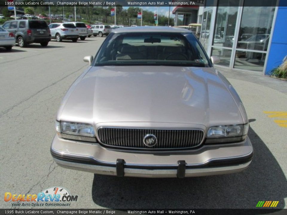 1995 Buick LeSabre Custom Champagne Beige Metallic / Beige Photo #4