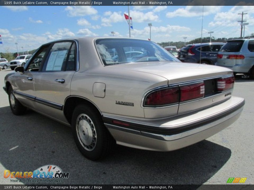 1995 Buick LeSabre Custom Champagne Beige Metallic / Beige Photo #7