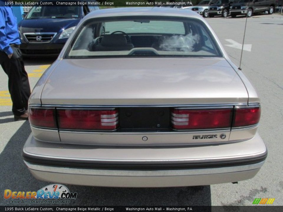 1995 Buick LeSabre Custom Champagne Beige Metallic / Beige Photo #8