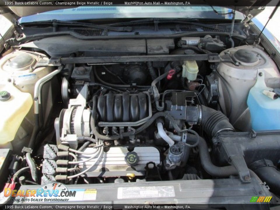 1995 Buick LeSabre Custom Champagne Beige Metallic / Beige Photo #10