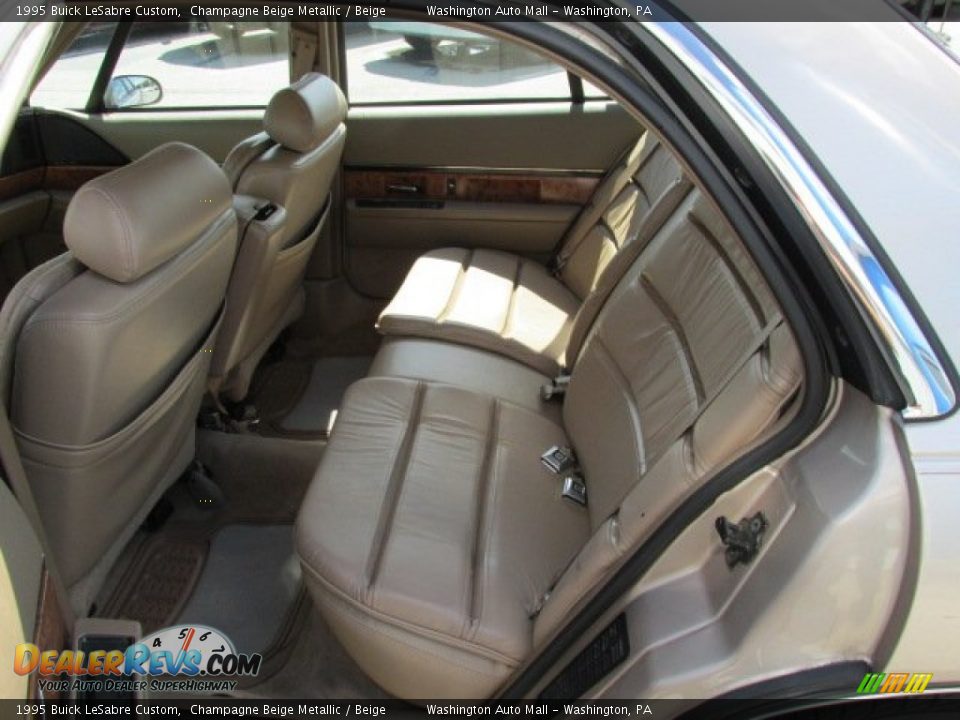Rear Seat of 1995 Buick LeSabre Custom Photo #12