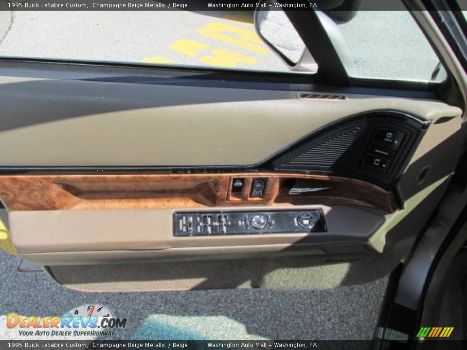 1995 Buick LeSabre Custom Champagne Beige Metallic / Beige Photo #14