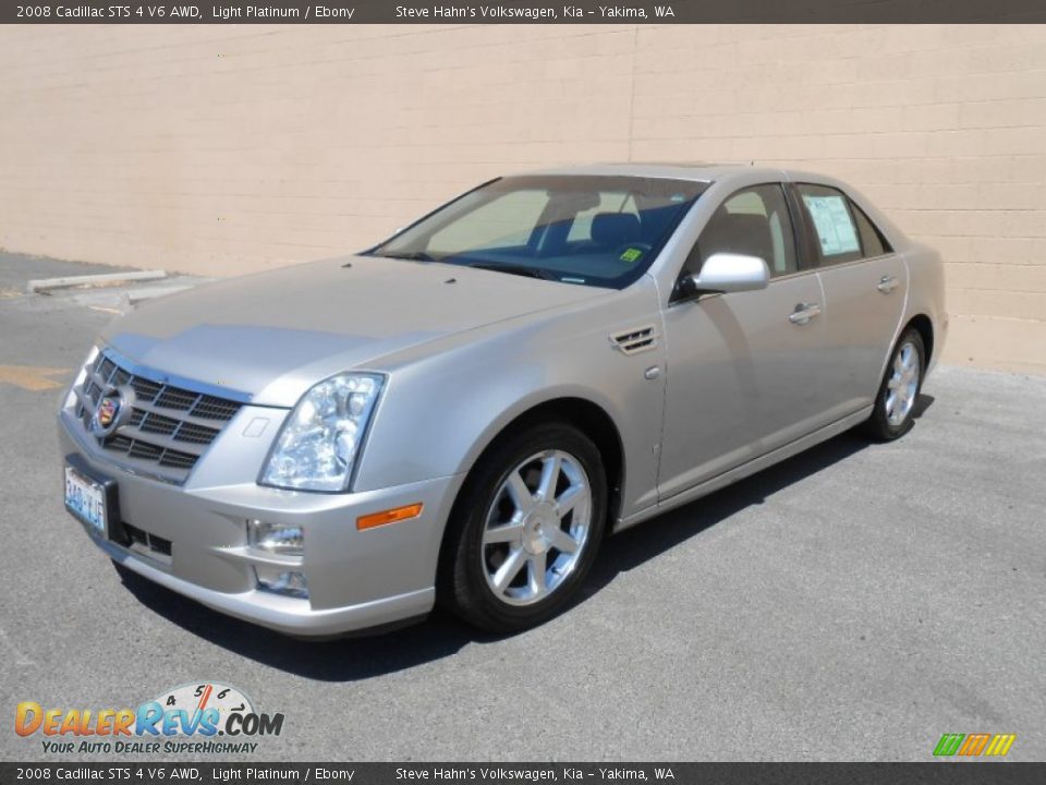 2008 Cadillac STS 4 V6 AWD Light Platinum / Ebony Photo #1