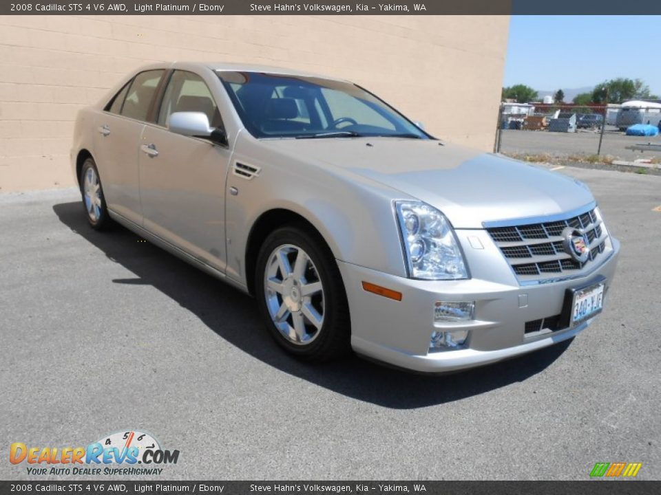 2008 Cadillac STS 4 V6 AWD Light Platinum / Ebony Photo #5