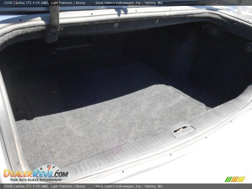 2008 Cadillac STS 4 V6 AWD Light Platinum / Ebony Photo #11
