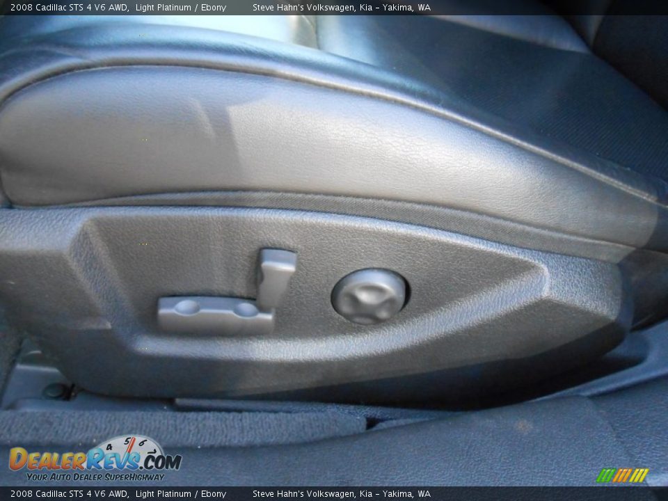 2008 Cadillac STS 4 V6 AWD Light Platinum / Ebony Photo #14