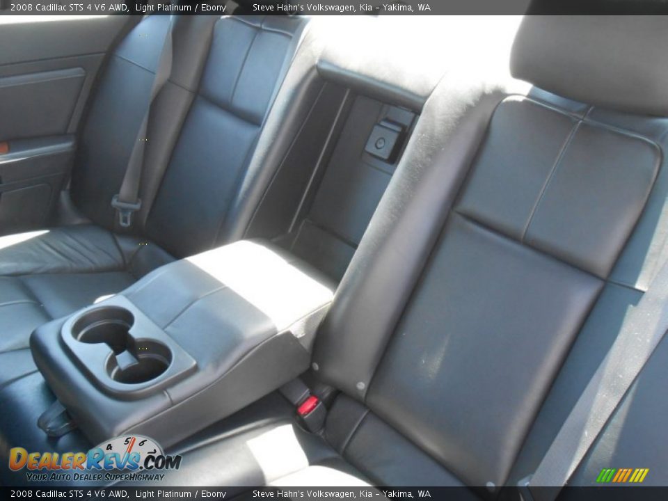 2008 Cadillac STS 4 V6 AWD Light Platinum / Ebony Photo #16
