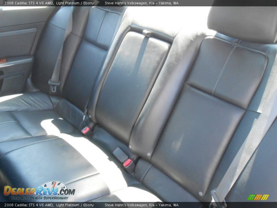 2008 Cadillac STS 4 V6 AWD Light Platinum / Ebony Photo #17
