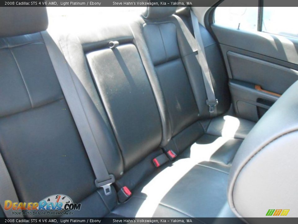 2008 Cadillac STS 4 V6 AWD Light Platinum / Ebony Photo #19