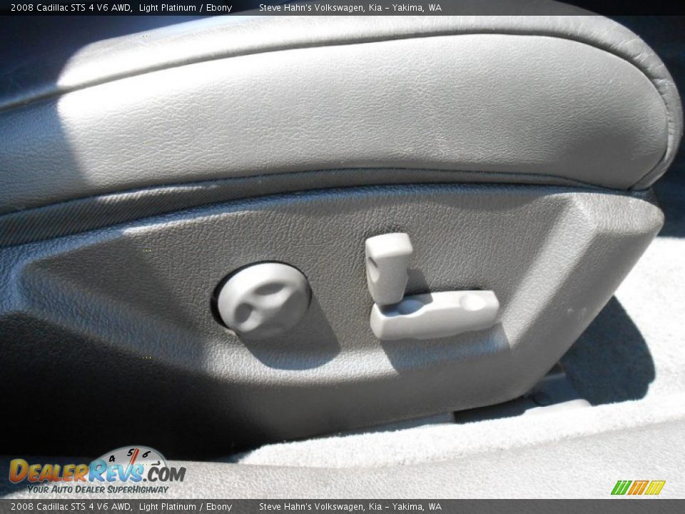 2008 Cadillac STS 4 V6 AWD Light Platinum / Ebony Photo #21