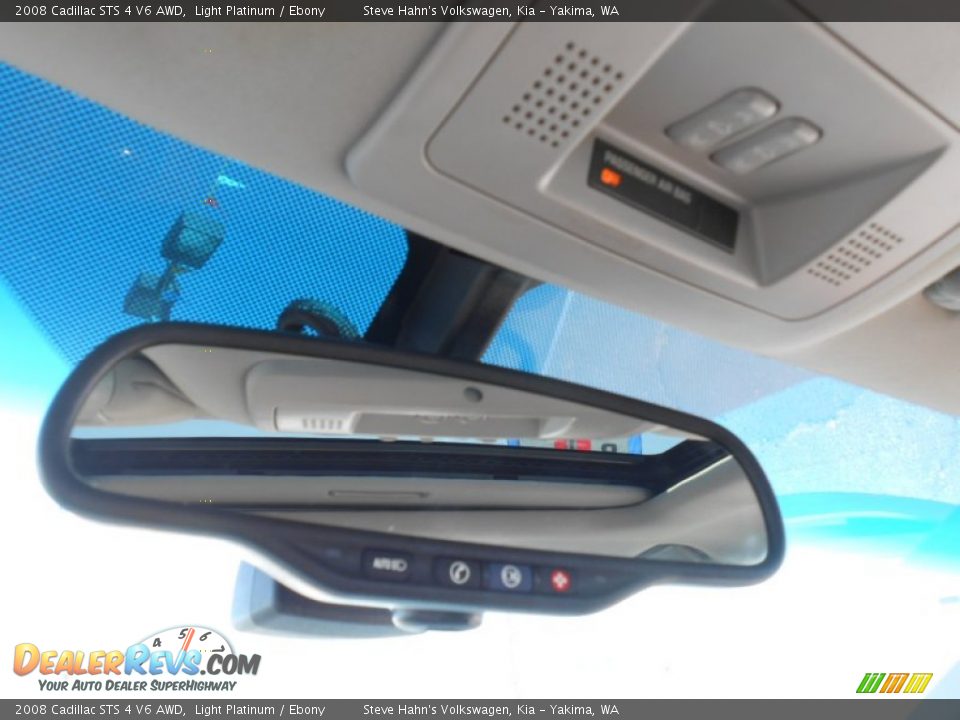 2008 Cadillac STS 4 V6 AWD Light Platinum / Ebony Photo #25