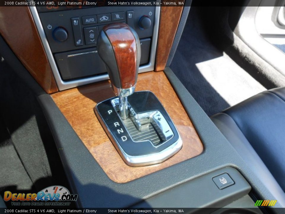2008 Cadillac STS 4 V6 AWD Light Platinum / Ebony Photo #27
