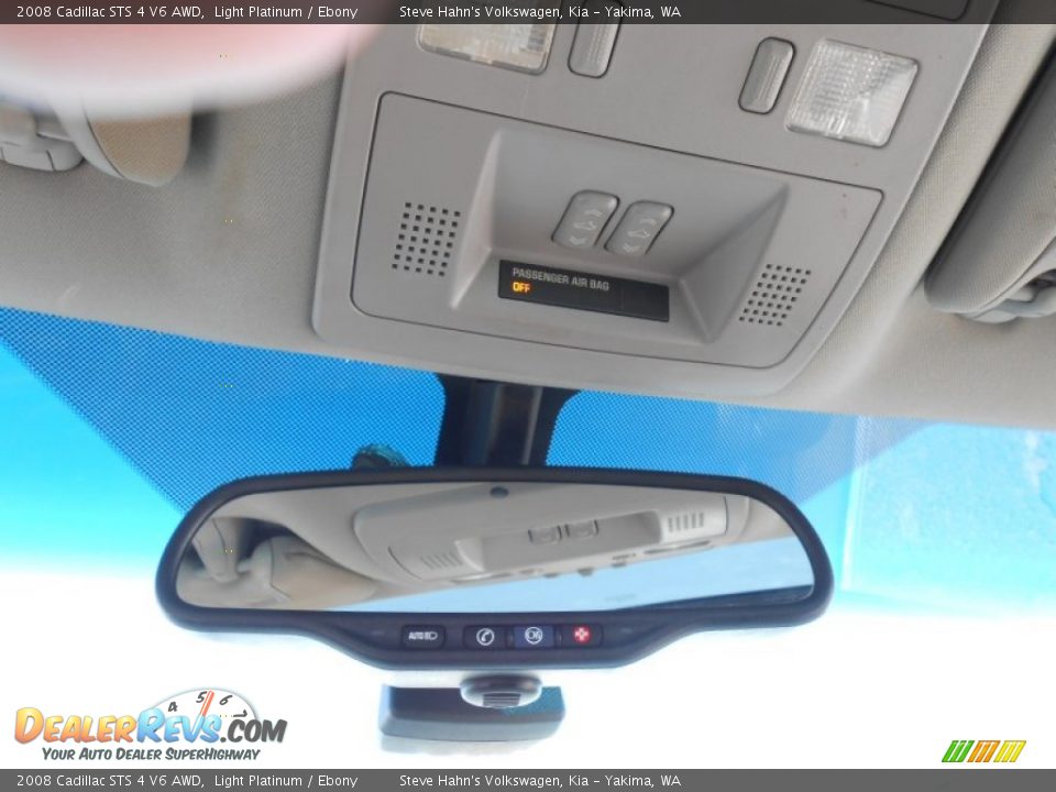 2008 Cadillac STS 4 V6 AWD Light Platinum / Ebony Photo #31