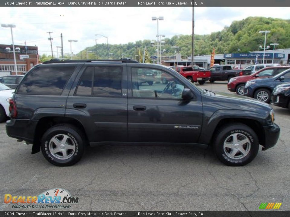2004 Chevrolet TrailBlazer LS 4x4 Dark Gray Metallic / Dark Pewter Photo #1
