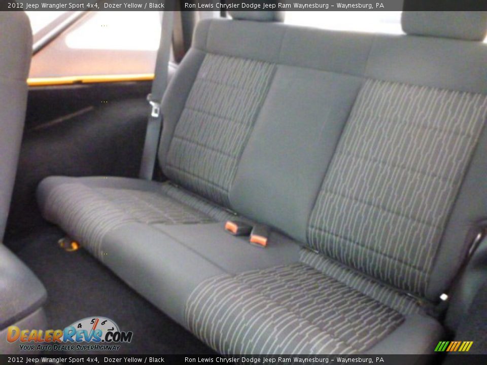 2012 Jeep Wrangler Sport 4x4 Dozer Yellow / Black Photo #13